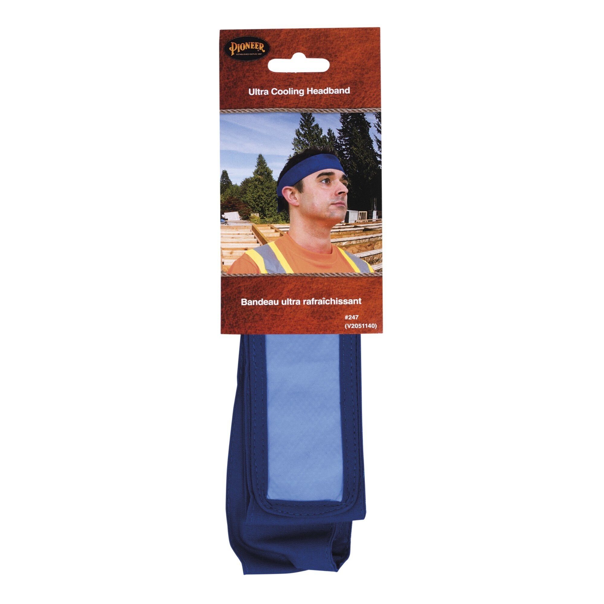 Pioneer PVA Ultra Cooling Headband — Blue, One Size, Model# V2051140U-O/S